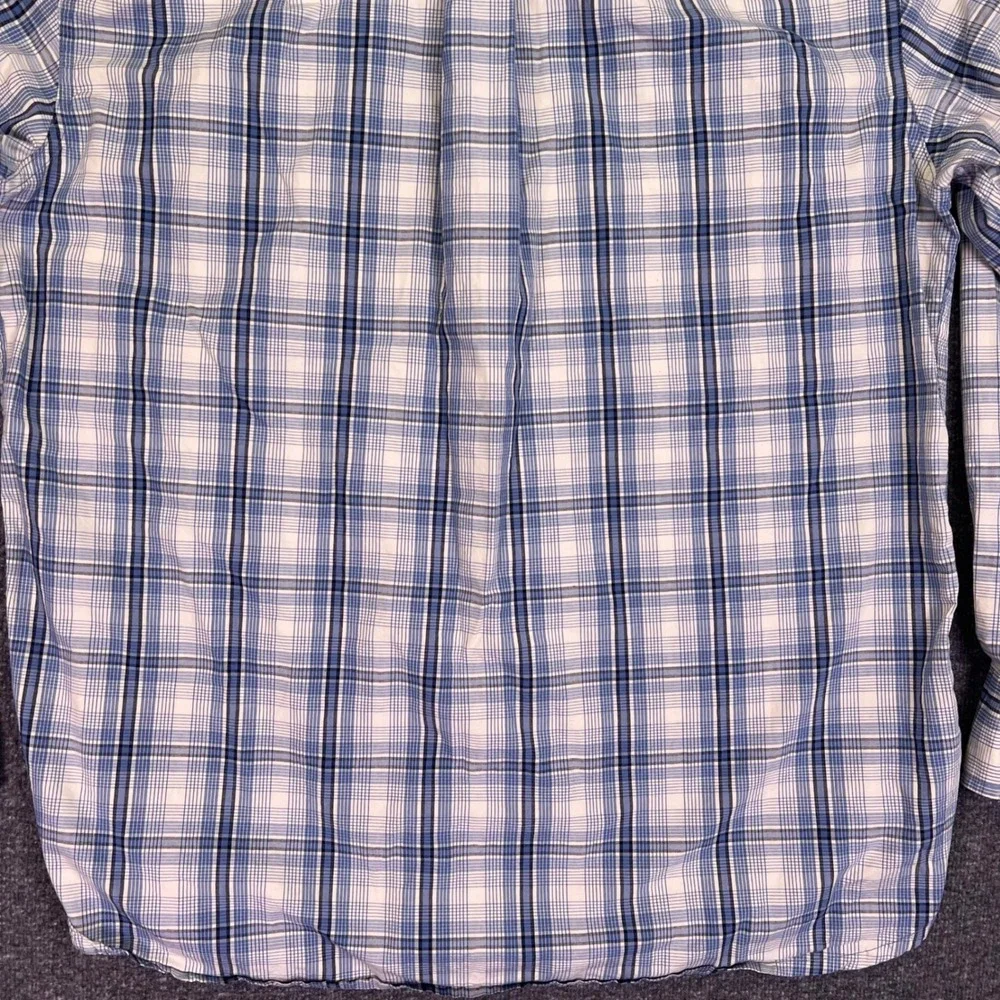 Timberland Shirt Mens‎ L Plaid Hiking Casual Rugged Cotton Long Sleeve Outdoors